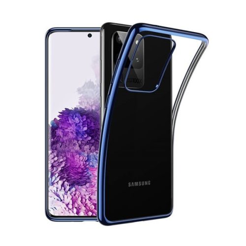 Samsung Galaxy S20 Ultra 5G SM-G988, silikónové puzdro, ESR Essential Crown, priehľadné/modré