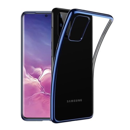 Samsung Galaxy S20 Plus / S20 Plus 5G SM-G985 / G986, silikónové puzdro, ESR Essential Crown, transparentné/modré