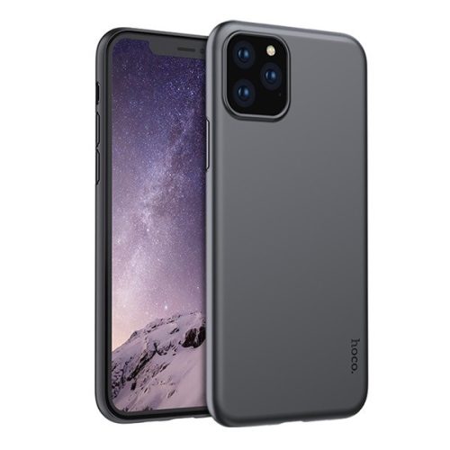 Apple iPhone 11 Pro Max, plastový zadný kryt, ultratenký, Hoco Thin, čierny