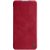 Huawei P40, bočné otváracie puzdro, Nillkin Qin, červené