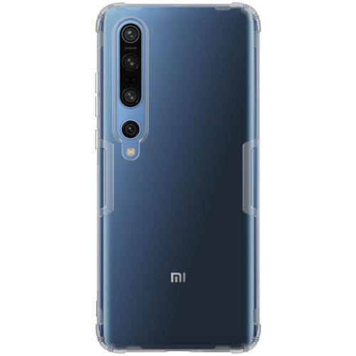 Xiaomi Mi 10 5G / 10 Pro 5G, silikónové puzdro, Nillkin Nature, ultratenké, sivé