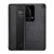 Huawei P40, bočné otváracie puzdro, puzdro z pravej kože, ukazovateľ hovoru, drsný povrch, Smart View Cover, čierne (náhradný trh)