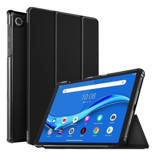 Lenovo Tab M10 Plus (10.3) TB-X606F, puzdro na zakladače, Trifold, čierne