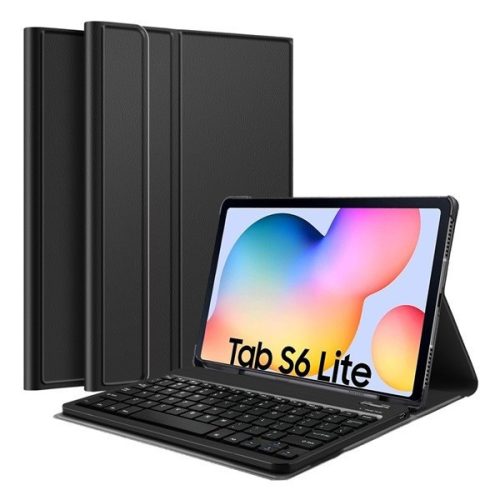 Samsung Galaxy Tab S6 Lite 10.4 / Tab S6 Lite 10.4 (2022) SM-P610 / P615 / P613 / P619, puzdro s Bluetooth klávesnicou, čierne