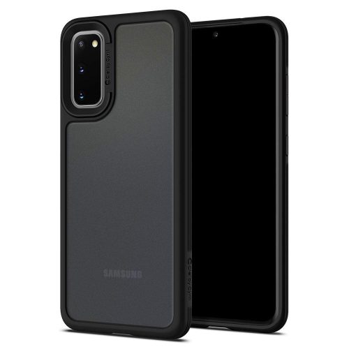 Samsung Galaxy S20 / S20 5G SM-G980 / G981, silikónový ochranný kryt + plastový zadný kryt, stredne odolný proti nárazu, Spigen Ciel Cyril Color Brick, priesvitná/čierna