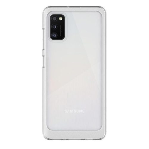 Samsung Galaxy A41 SM-A415F, silikónové puzdro, stredne odolné proti nárazu, bublinkový roh, priehľadné, továrenské