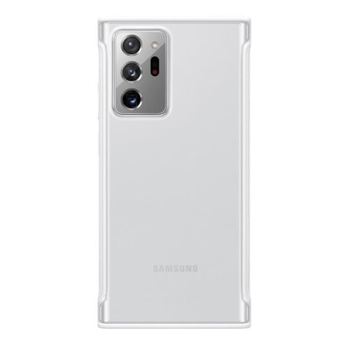 Samsung Galaxy Note 20 Ultra / 20 Ultra 5G SM-N985 / N986, plastový zadný kryt, priehľadný ochranný, továrenský číry/biely