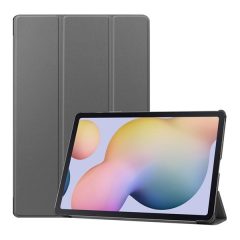   Samsung Galaxy Tab S7 Plus 12.4 / Tab S7 FE 12.4 / Tab S8 Plus 12.4, zakladačové puzdro, trojrozmerné, sivé