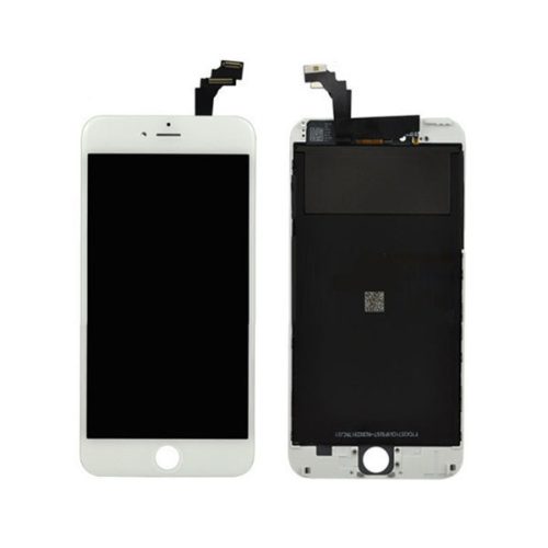 Kompatibilný LCD displej Apple iPhone 6 Plus s dotykovým panelom, typ OEM, biely, trieda R