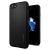 Apple iPhone 7 / 8 / SE (2020) / SE (2022), TPU silikónové puzdro, Spigen Liquid Air, trojuholníkový vzor, čierne