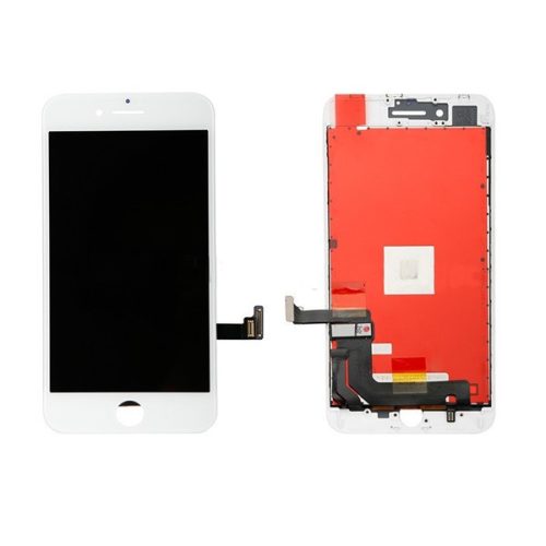 Kompatibilný LCD displej s dotykovým panelom pre Apple iPhone 8 Plus, typ OEM, biely, trieda R