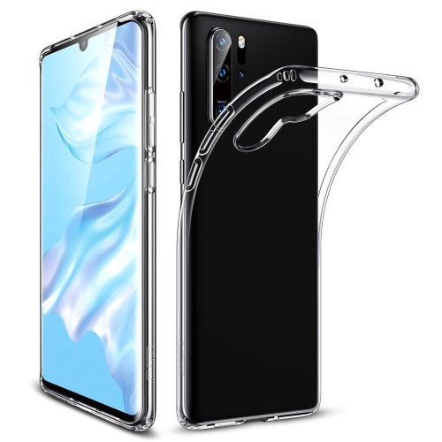 Huawei P30 Pro, silikónové puzdro, ultratenké, stredne odolné voči nárazom, roh so vzduchovým vankúšom, ESR Essential Zero, priehľadné