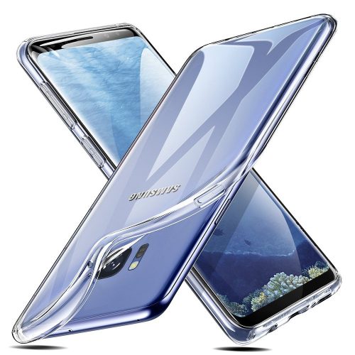 Samsung Galaxy S8 SM-G950, silikónové puzdro, ultratenké, stredne odolné voči nárazom, bublinková päta, ESR Essential Zero, priehľadné