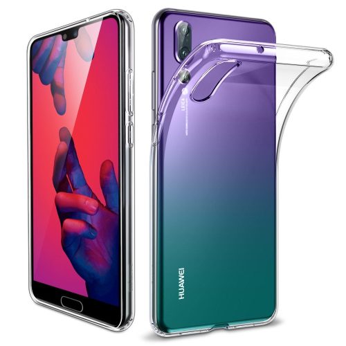 Huawei P20 Pro, silikónové puzdro, ultratenké, stredne odolné voči nárazom, roh so vzduchovým vankúšom, ESR Essential Zero, priehľadné