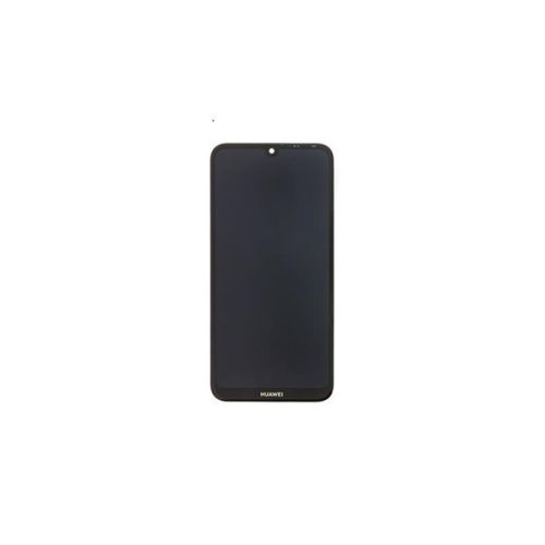 Kompatibilný LCD modul s rámom, typ OEM, čierny, trieda S+, Huawei Y7 (2019)