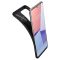 Apple iPhone 11, silikónové puzdro, Spigen Liquid Air, trojuholníkový vzor, čierne