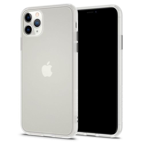 Apple iPhone 11 Pro Max, silikónové ochranné puzdro + plastový zadný kryt, stredne odolné proti nárazu, Spigen Ciel Cyril Color Brick, priesvitná/biela