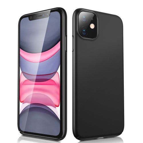 Apple iPhone 11, Plastový zadný kryt, ultratenký, ESR Appro, čierny