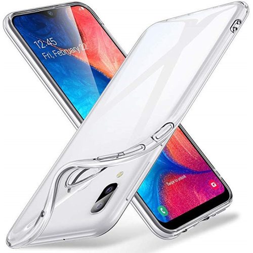 Samsung Galaxy A20e SM-A202F, silikónové puzdro, ultratenké, stredne odolné proti nárazu, roh s nadvihnutím, ESR Essential Zero, transparentné