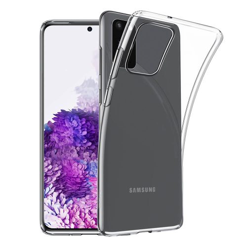 Samsung Galaxy S20 / S20 5G SM-G980 / G981, silikónové puzdro, ultratenké, stredne odolné proti nárazu, päta so vzduchovým vankúšom, ESR Essential Zero, priehľadné