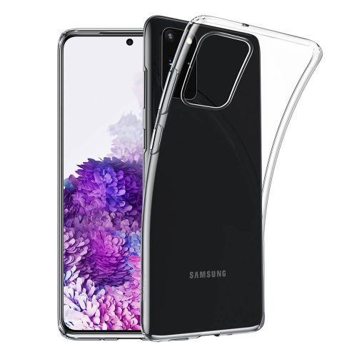 Samsung Galaxy S20 Plus / S20 Plus 5G SM-G985 / G986, silikónové puzdro, ultratenké, odolné proti strednému nárazu, päta so vzduchovým vankúšom, ESR Essential Zero, priehľadné