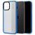 Apple iPhone 12 Pro Max, silikónová ochrana displeja + plastový zadný kryt, stredne odolný proti nárazu, Spigen Ciel Cyril Color Brick, priesvitná/modrá