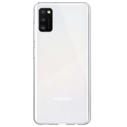 Samsung Galaxy A41 SM-A415F, silikónové puzdro, Uniq Glase, priehľadné