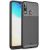Samsung Galaxy A20s SM-A207F, silikónové puzdro, stredne odolné proti nárazu, päta so vzduchovým vankúšom, karbónový vzor, Uniq Hexa, čierne