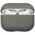 Nabíjací držiak na slúchadlá Bluetooth, kožený, s podporou bezdrôtového nabíjania, kompatibilný s Apple AirPods Pro 2, Uniq Terra, zelený