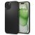 Apple iPhone 15 Plus, Plastový zadný kryt, Spigen Thin Fit, čierny