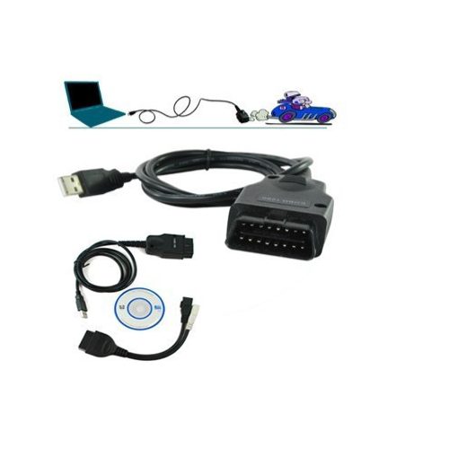 Galletto 1260 ECU Flasher EOBD 2 OBDII OBD chiptuning kábel