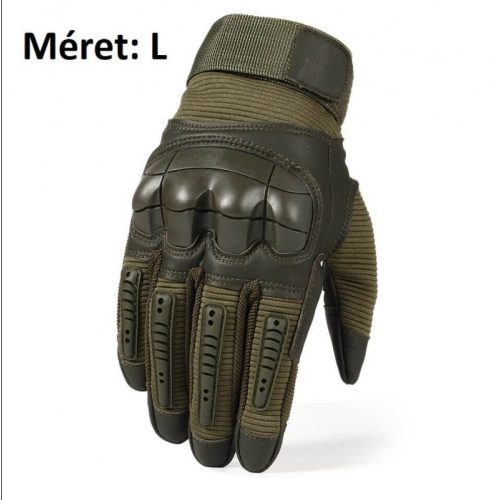 Taktické rukavice, rukavice odolné proti nárazu, sklzu a porezaniu L