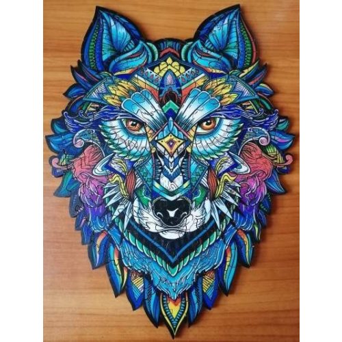 Fa Puzzle (148 × 210 mm) - Wolf