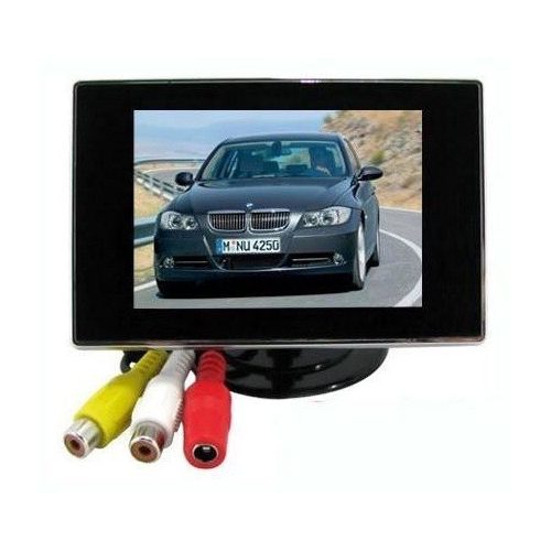 3,5'' TFT LCD mini monitor pre farebný monitor cúvacej kamery do auta