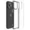 Apple iPhone 15 Pro Max, Plastový zadný kryt + silikónový rám, Spigen Ultra Hybrid, priehľadný/silikón