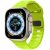 Apple Watch 4-6, SE, SE (2022) (42 / 44 mm) / Watch 7-9 (45 mm) / Watch Ultra 1-2 (49 mm), silikónový remienok, nastaviteľný, TP IconBand Line, limetková