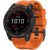 Garmin Fenix 5 / 6 / 6 Pro / 7, silikónový remienok, nastaviteľný, TP IconBand, oranžová