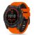 Garmin Fenix 3 / 3 HR / 5X / 5X Plus / 6X / 6X Pro / 7X, silikónový remienok, nastaviteľný, dvojfarebný, TP IconBand Pro, oranžová/čierna