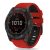 Garmin Fenix 3 / 3 HR / 5X / 5X Plus / 6X / 6X Pro / 7X, silikónový remienok, nastaviteľný, dvojfarebný, TP IconBand Pro, červený/čierny