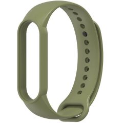   Xiaomi Mi Band 5 / Mi Band 6 / Mi Smart Band 7, silikónový remienok, nastaviteľný, TP IconBand, tmavozelený