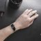 Xiaomi Mi Smart Band 7, kovový remienok, TP Stainless, červené zlato