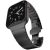 Apple Watch 4-6, SE, SE (2022) (42 / 44 mm) / Watch 7-9 (45 mm) / Watch Ultra 1-2 (49 mm), kovový zadný remienok, TP LinkBand, čierna
