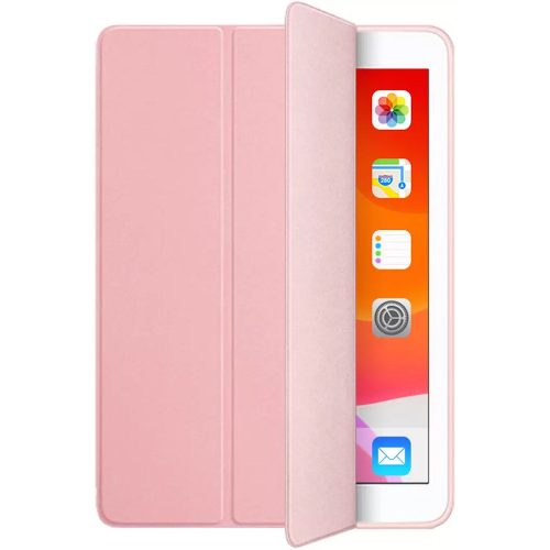 Apple iPad 10.2 (2019 / 2020 / 2021), Zakladačové puzdro, Silikónová zadná strana, Smart Case, Xprotector Smart Book Flip, ružová