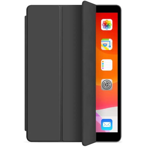 Apple iPad Air (2020 / 2022) / iPad Air 11 (2024), Puzdro so zakladačom, Silikónová zadná strana, Smart Case, Xprotector Smart Book Flip, čierne