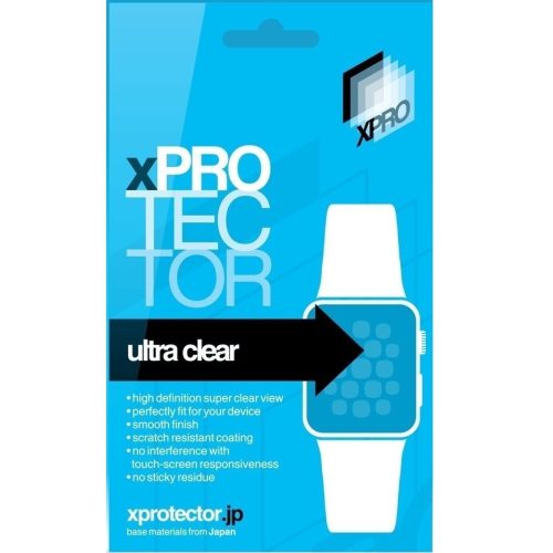 Apple Watch 7-9 (41 mm), Ochranná fólia (aj na zakrivenú časť!), Xprotector Hybrid 3D, Clear Premium