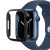 Apple Watch 7 (45 mm), Plastové ochranné puzdro, stredne odolné proti nárazu, kevlarový kryt, bez remienka, uhlíkový vzor, Tactical Zulu Aramid, čierne