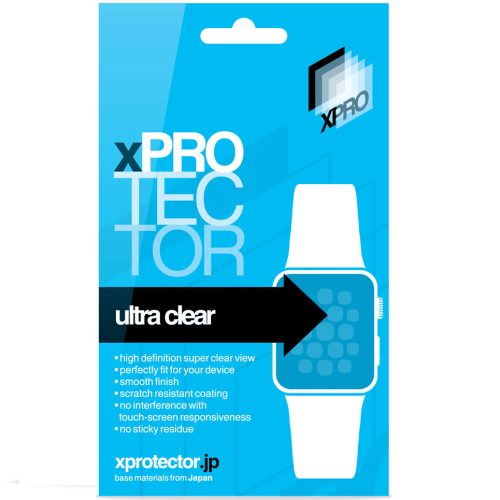 Apple Watch Ultra (49 mm), Ochranná fólia na displej (NEprekrýva zakrivenú časť), Xprotector Ultra Clear, Clear Premium