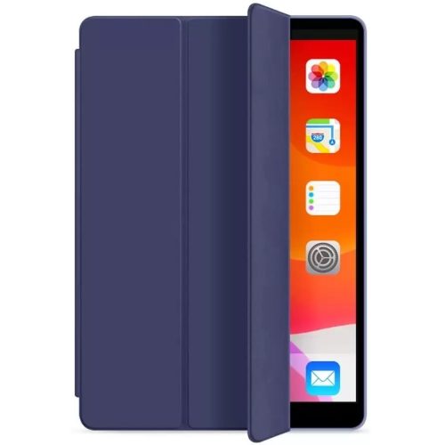 Apple iPad 10.2 (2019 / 2020 / 2021), Zakladačové puzdro, Tvrdý chrbát, Silikónová ochranná podšívka, Smart Case, Xprotector Smart Book Flip, námornícka modrá