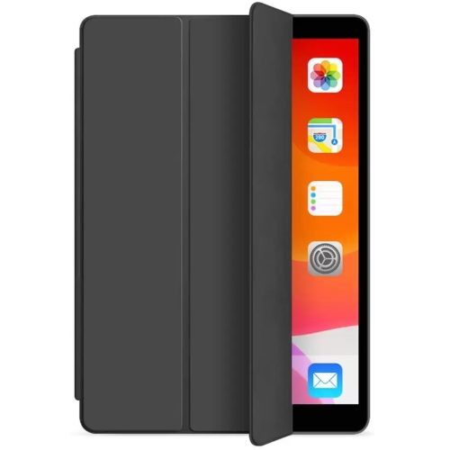 Apple iPad 10.9 (2022), Puzdro s priehradkou, tvrdý chrbát, so silikónovou ochrannou podšívkou, Smart Case, Xprotector Smart Book Flip, čierne