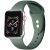 Apple Watch 4-6, SE, SE (2022) (42 / 44 mm) / Watch 7-9 (45 mm) / Watch Ultra 1-2 (49 mm), silikónový remienok, nastaviteľný, držiak s dvoma otvormi, Xprotector, zelený